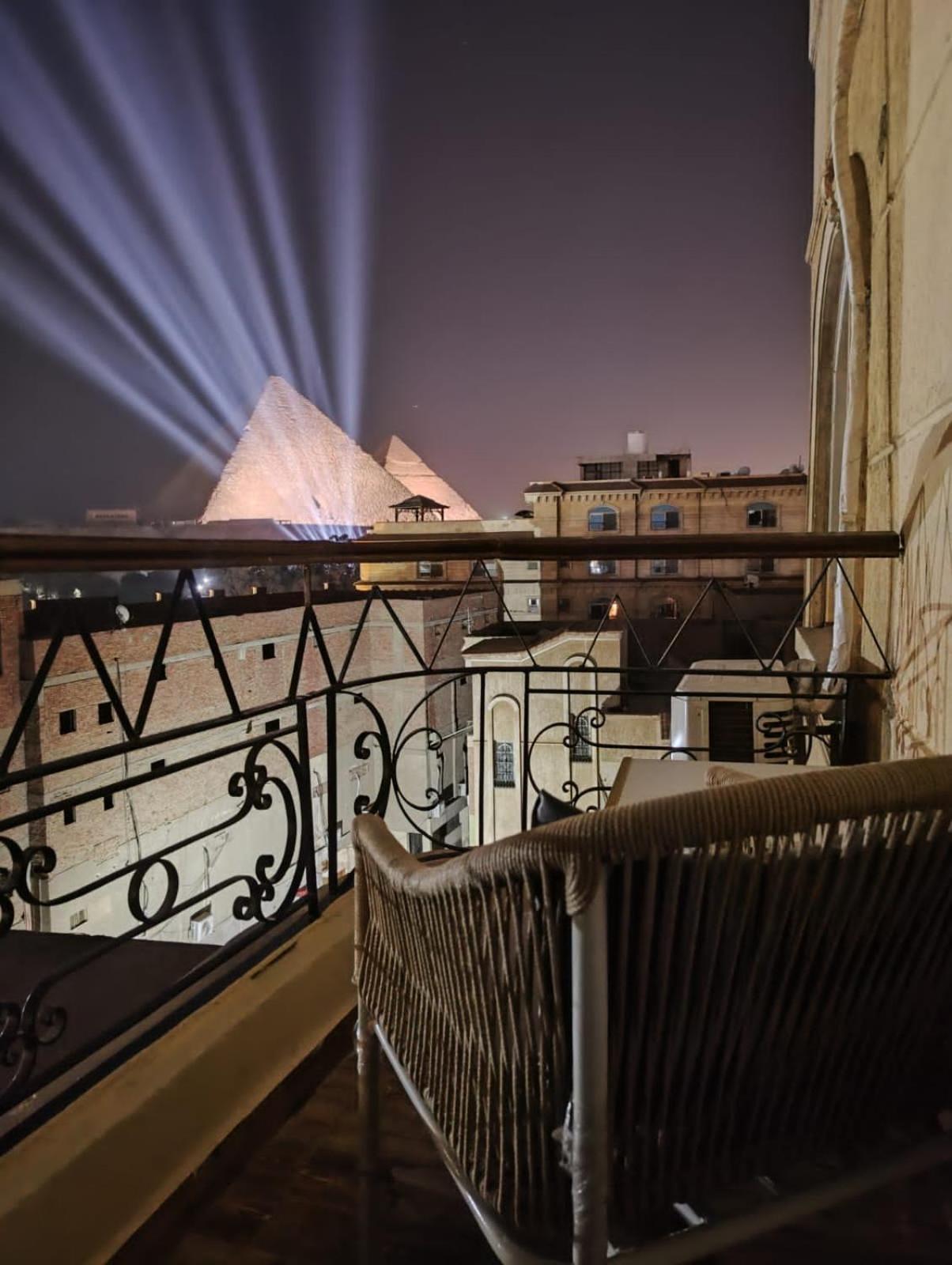 Kafret el-Gabal Oh Pyramids View酒店 外观 照片