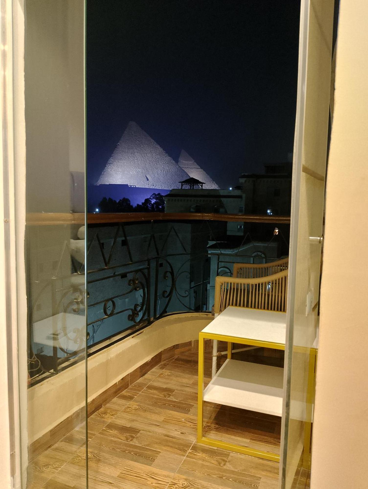 Kafret el-Gabal Oh Pyramids View酒店 外观 照片